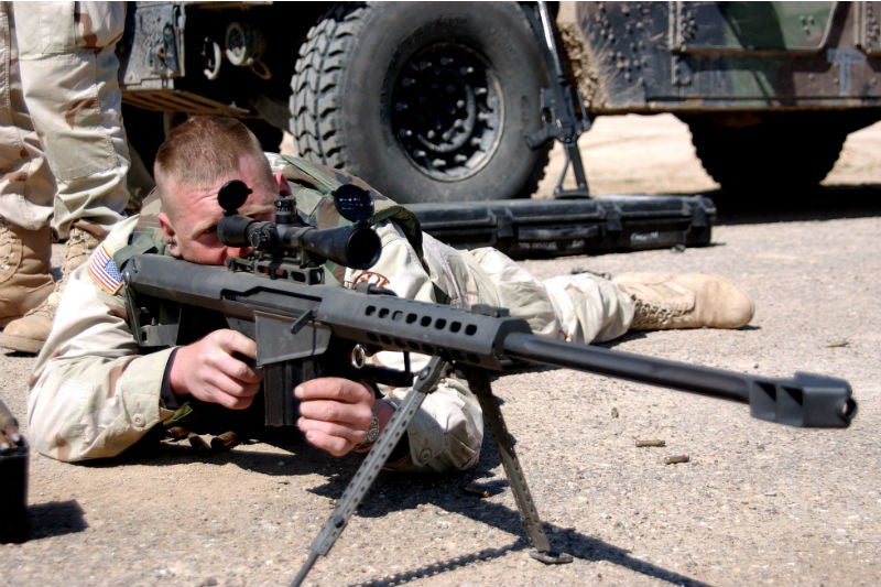 M82rifle US Army Gul A Alisan