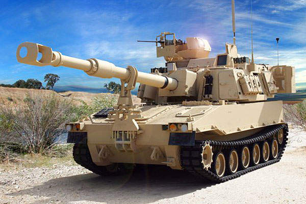 Paladin M109A7 هو نظام مدفعي من الجيل التالي يتم بناؤه بواسطة BAE Systems للجيش الأمريكي.  الائتمان: الجيش الأمريكي.