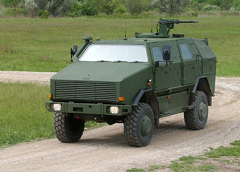 Dingo 2 All Protected Carrier Vehicle Army Technology