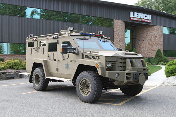 Military Bearcat Vehicle