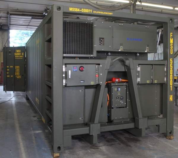 Military Refrigerated AFrame Container Army Technology