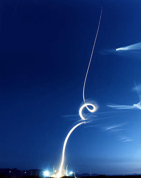 The THAAD missile uses kinetic energy, hit-to-kill technology.