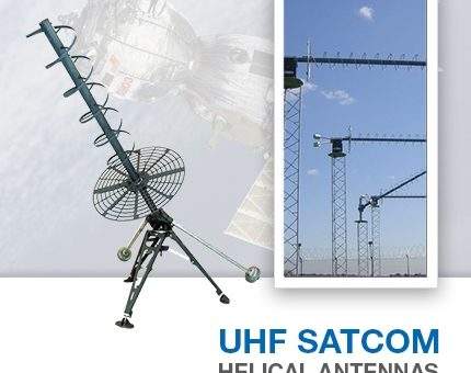 UHFSATCOM Helical Antennas