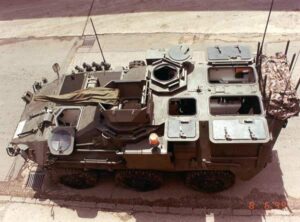 Overhead Weapon Station on the Valuk vehicle