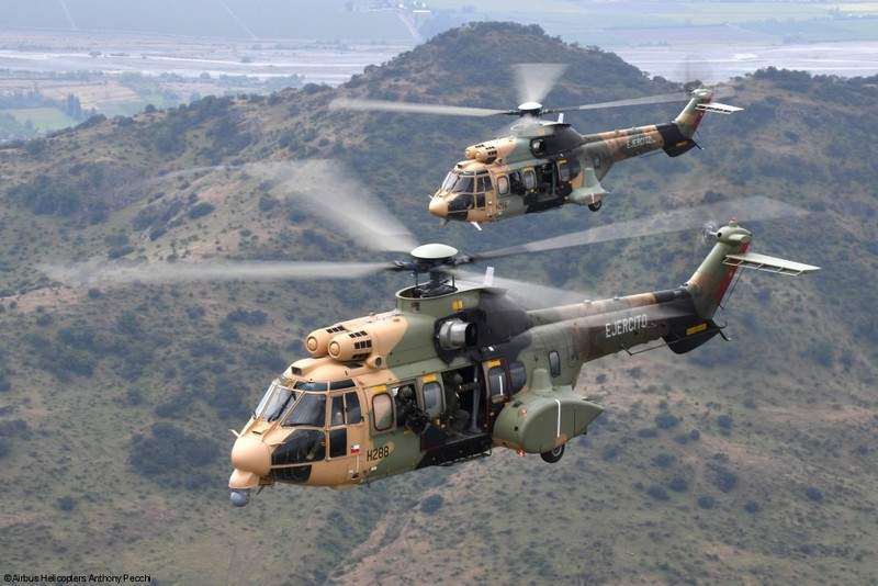 Chilean Army receives last H215M rotorcraft from Airbus Helicopters