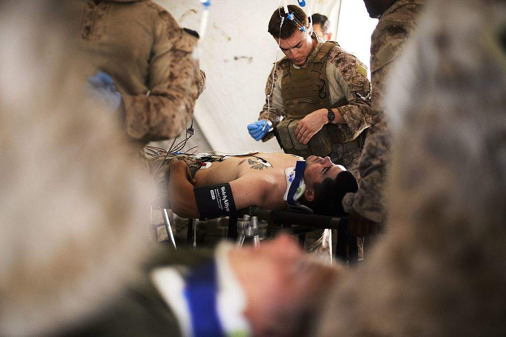 Soldier en route: the technology saving lives on the way to hospital