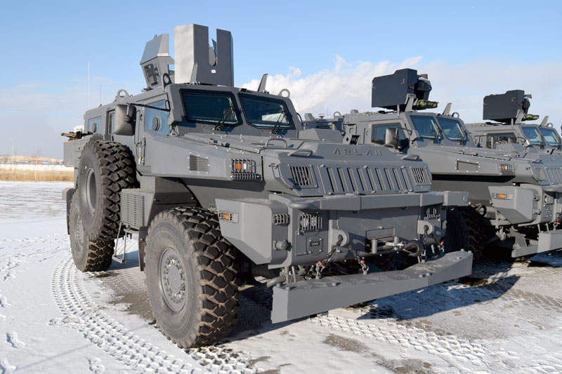 Paramount delivers Arlan armoured vehicles to Kazakhstan
