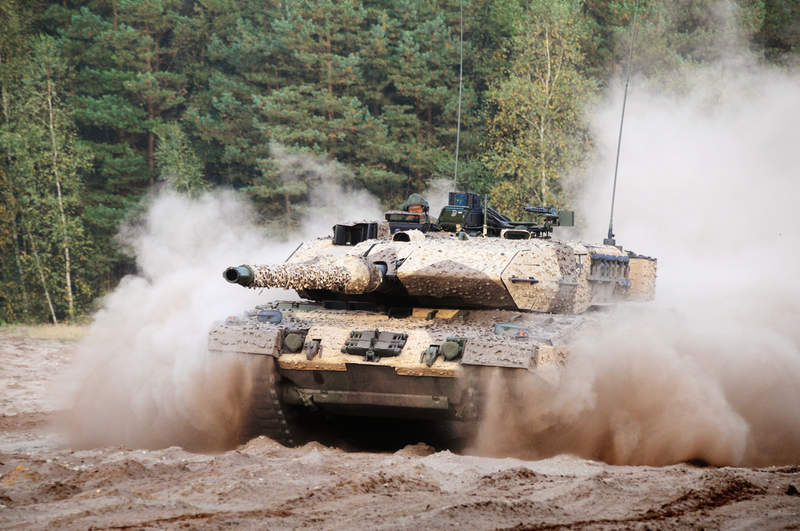 Saab to supply camouflage systems for German Leopard 2 A7V tanks