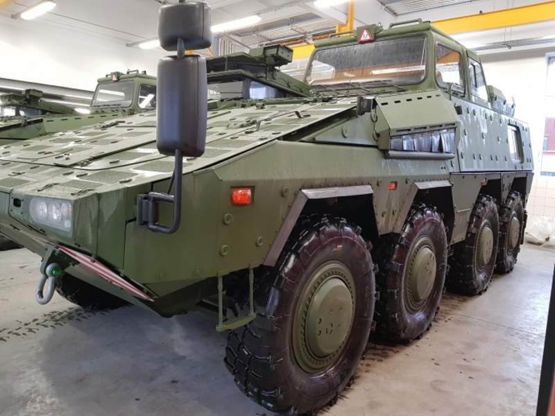 Lithuanian Armed Forces receives two new Vilkas IFVs