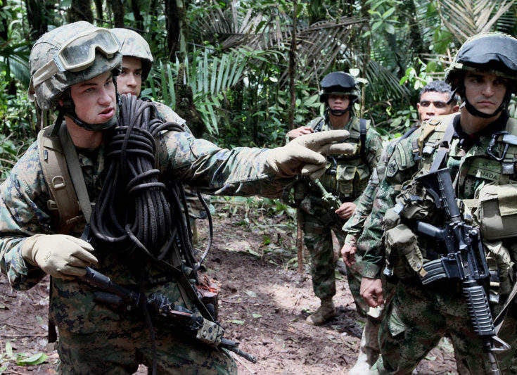 Back to basics: trialling robust USB technology in jungle warfare