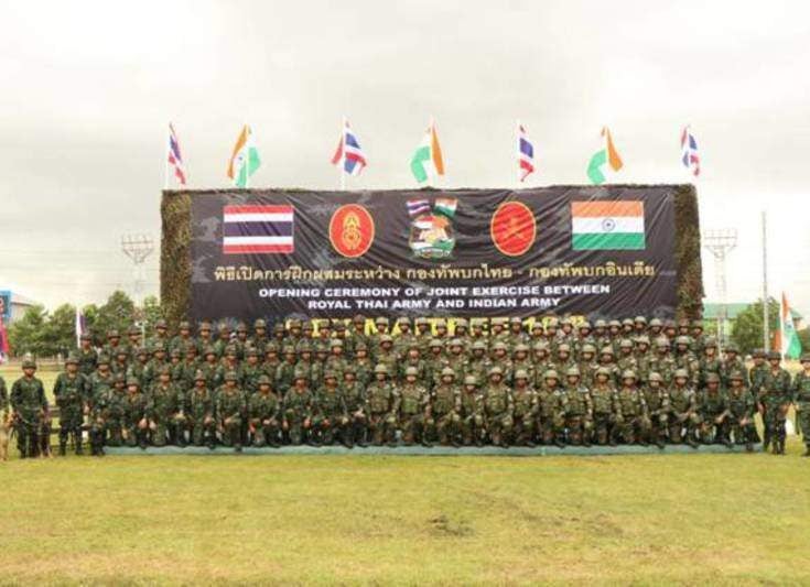 Indo-Thai joint military drill Exercise Maitree 2018 begins