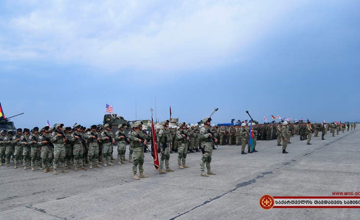 Multinational military exercise Noble Partner 2018 begins in Georgia