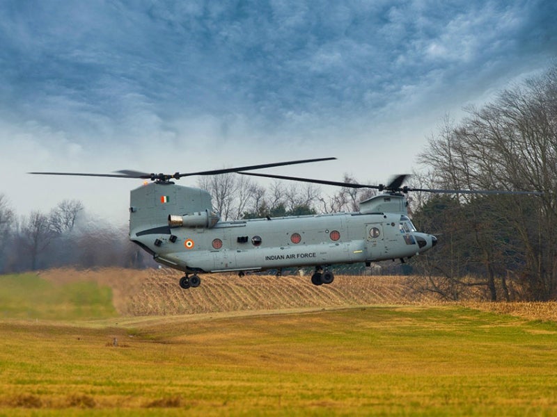 Chinook helicopter is used to pick up US troops in Afghanistan. Credit: Boeing.