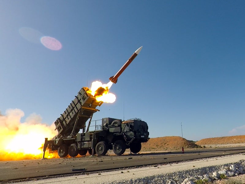 Patriot Missile Long Range Air Defence System Us Army