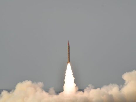 Pakistan test-fires Shaheen II medium-range ballistic missile