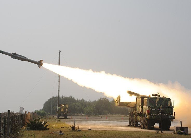 India test fires new variant of Akash air defence missile