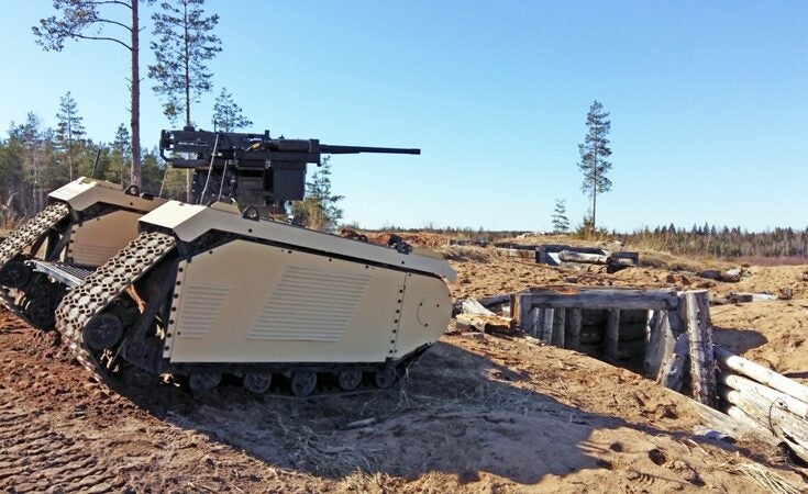 Milrem and ST Engineering demonstrate BVLOS armed combat UGV