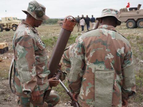 Boom time: South African Army firepower on display