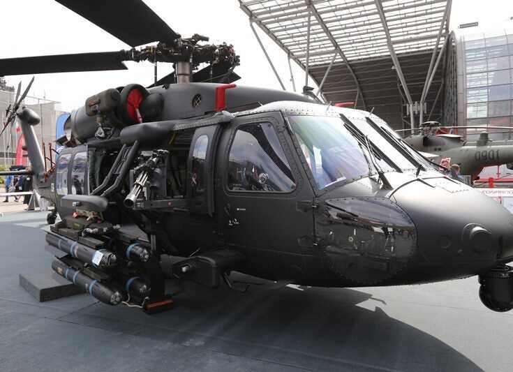 PZL Mielec presents single-station pylon for Black Hawk helicopter