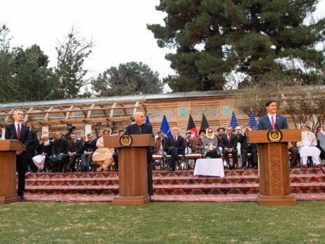 US signs joint declaration with Afghanistan’s Taliban