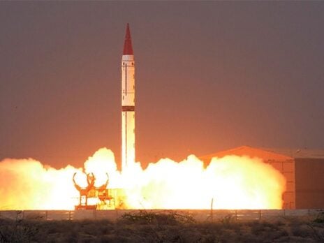 Pakistan test-fires Shaheen-III surface to surface ballistic missile