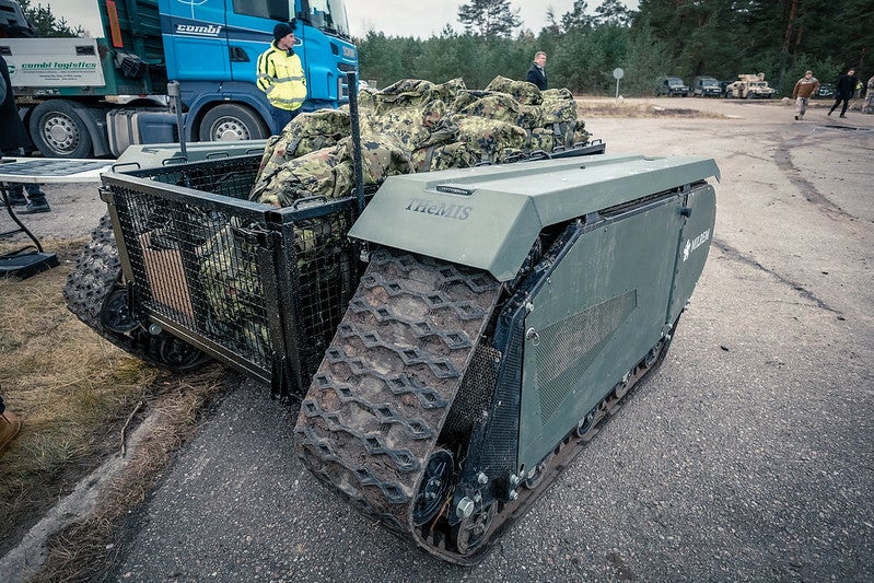 Milrem unveils upgraded THeMIS UGV and opens new office in Netherlands
