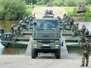 Rheinmetall trucks to support land forces