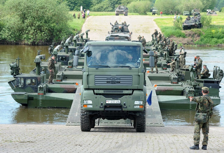 Rheinmetall trucks to support land forces