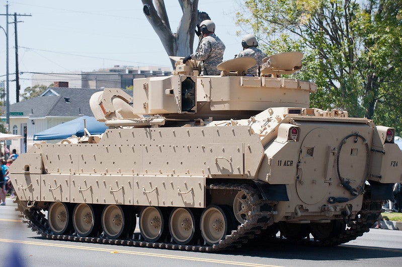 Croatia Armed Forces to acquire 89 Bradley fighting vehicles