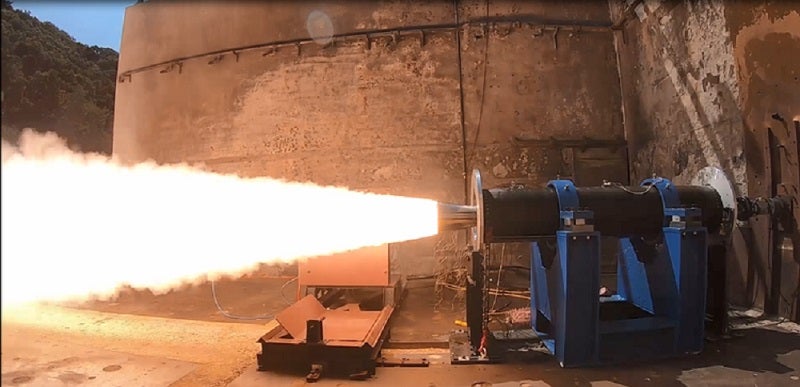 Northrop Grumman conducts static test of PrSM rocket motor
