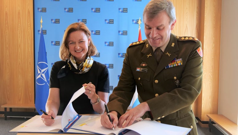 Luxembourg signs LoI to support Nato’s AFSC capability development