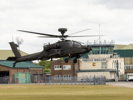 British Army trainees at Middle Wallop begin Apache AH-64E training