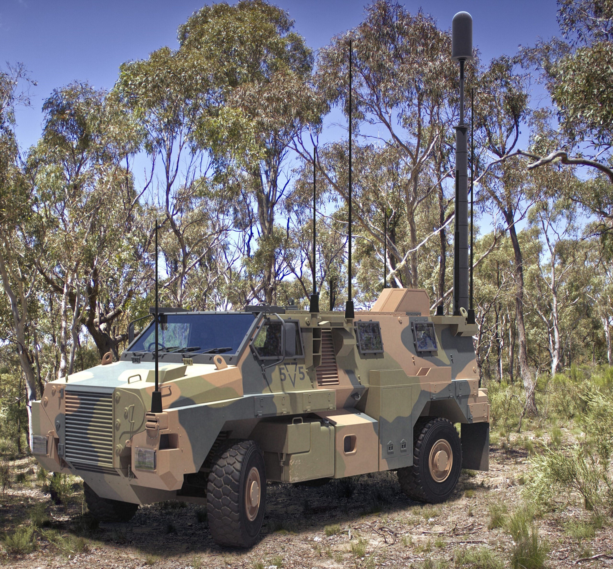 Pacific Defense to provide EW systems for Australia’s Bushmaster vehicles