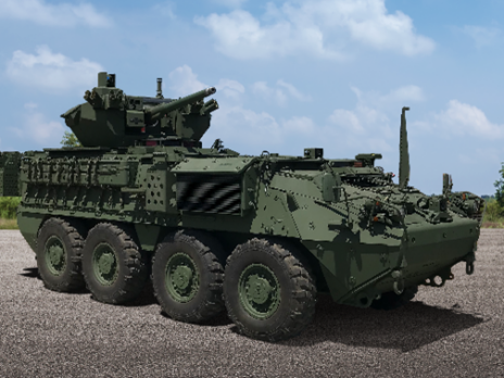 Oshkosh hands over first upgraded MCWS Stryker ICVVA1 to US Army