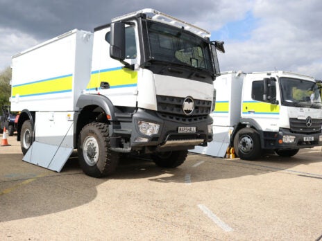 Marshall delivers first ten specialist military vehicles to UK