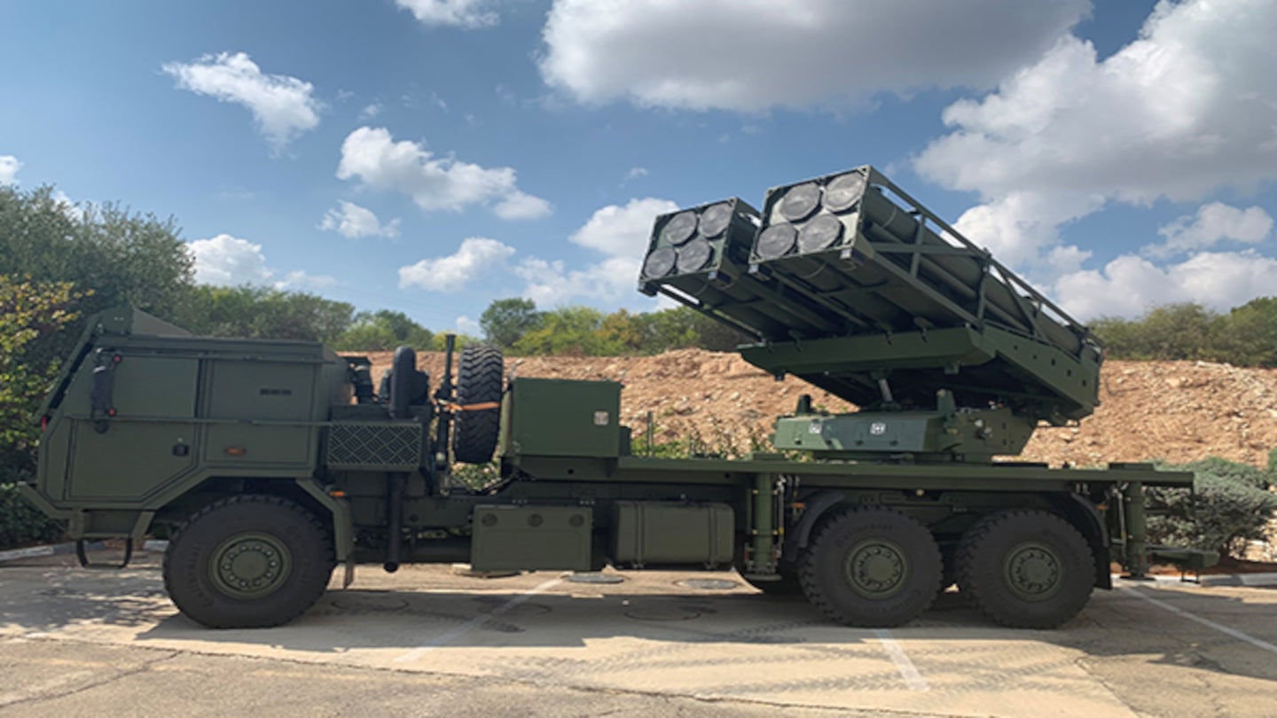 Puls Rocket Artillery Systems Israel
