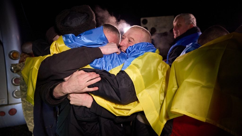 Ukrainian prisoners of war returned safely to Ukraine.