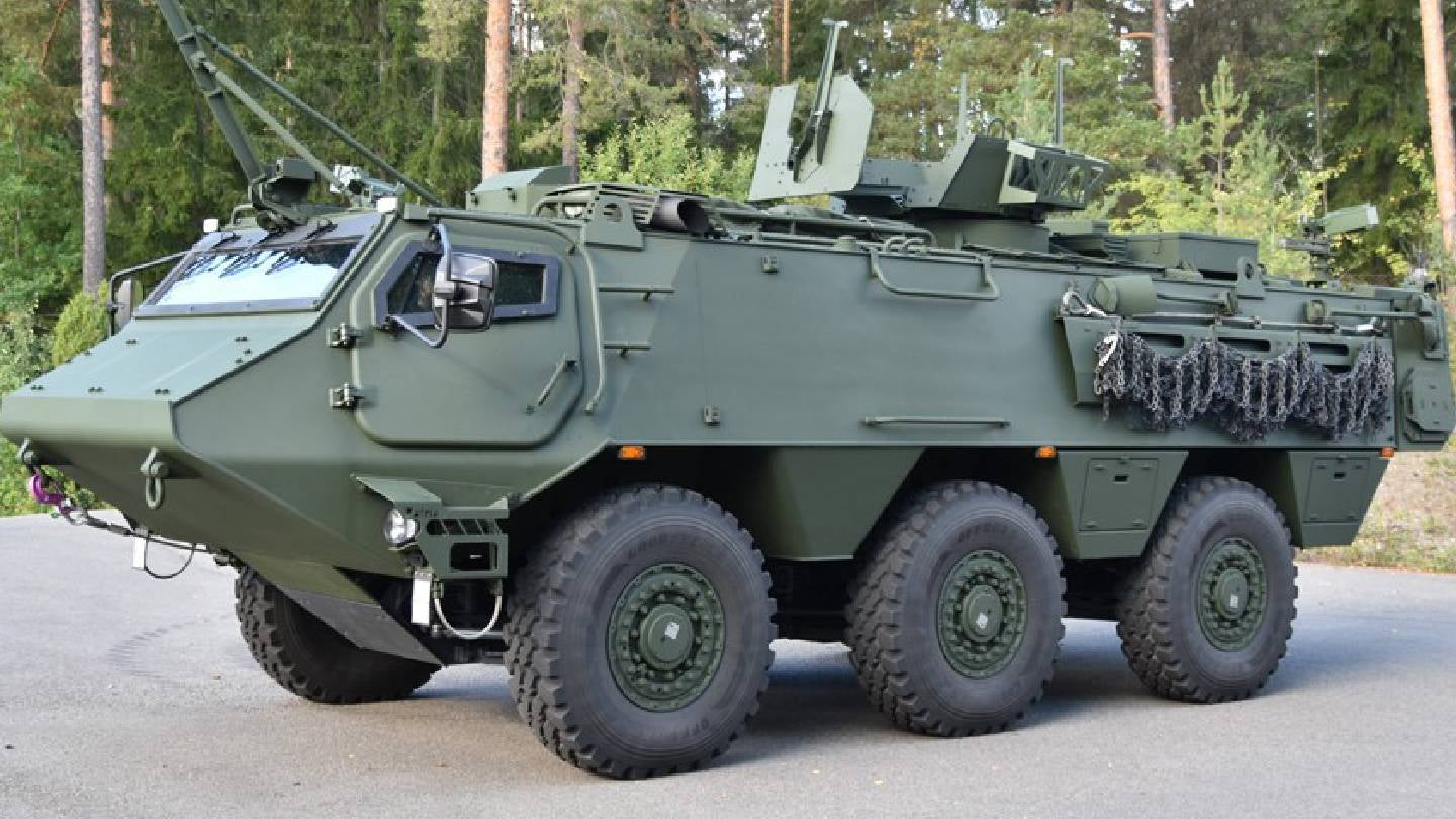 FMV to order 94 additional Patria 6×6 for Swedish Armed Forces
