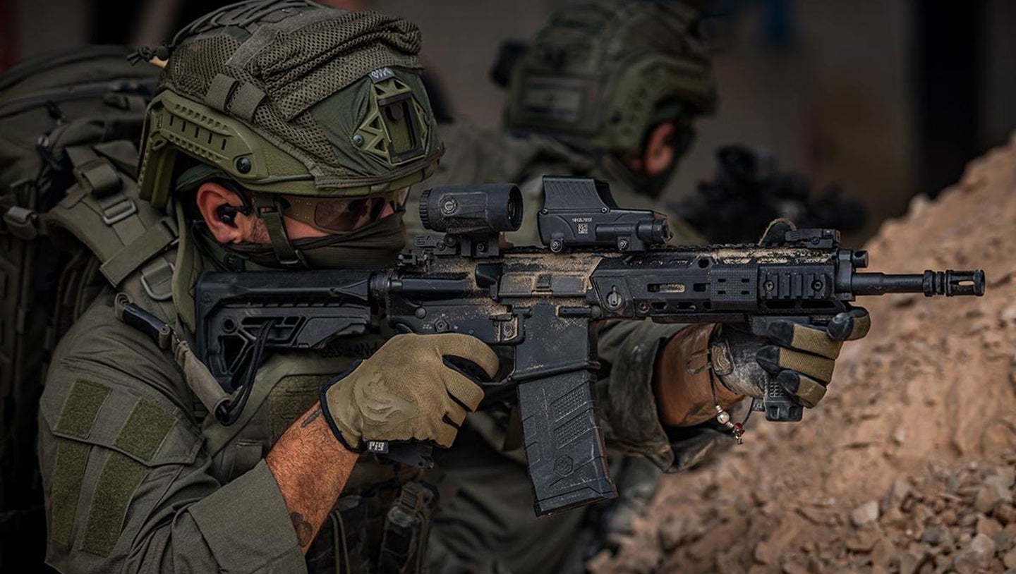 Israel MoD equips rapid response units with IWI Arad rifles