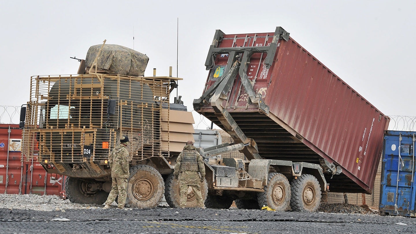 UK seeking containerised armouries for overseas bases