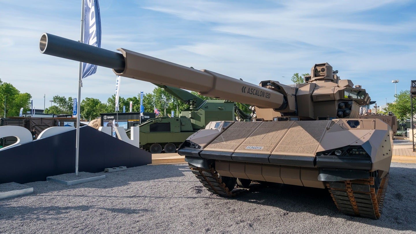KNDS Unveils CAPINT Main Battle Tank Concept