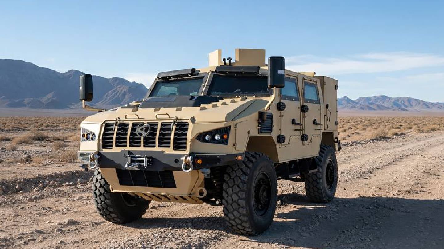 KSSL and Paramount Launch Simha 4×4 Light Armoured Vehicle