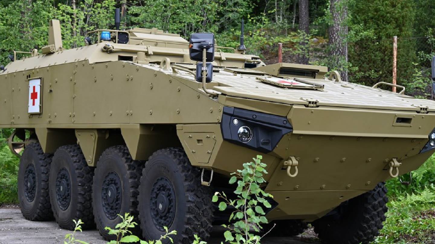 Slovakia Receives Final Batch of Patria AMV XP Ambulances