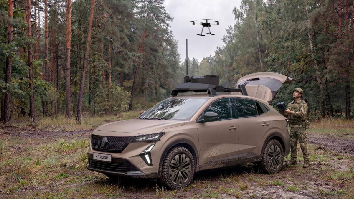 Renault and Thales Unveil 4 TROOP Military Vehicle Prototype