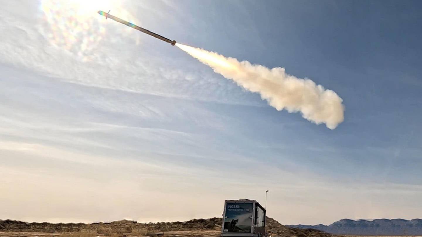 Raytheon Demonstrates Next Generation Short Range Interceptor