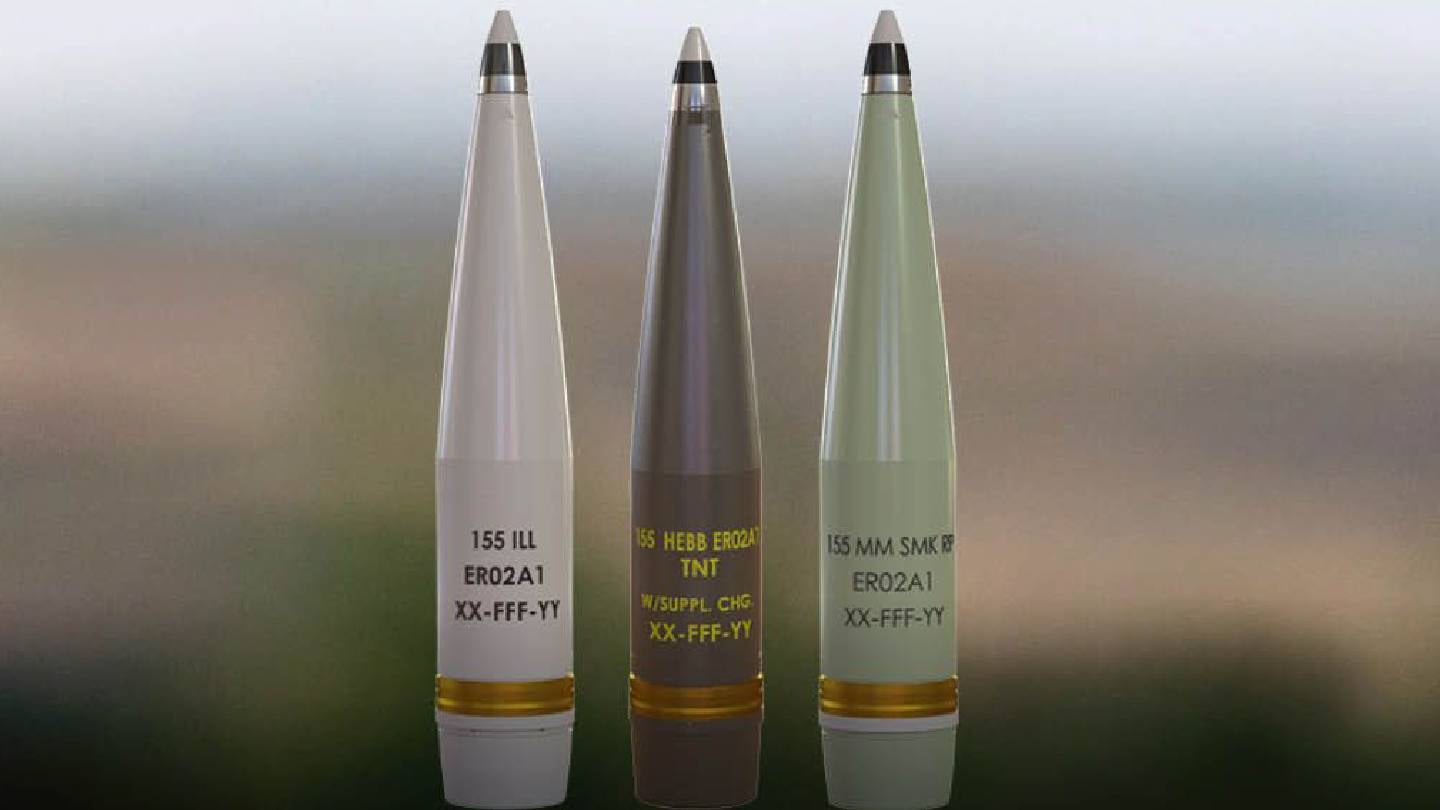 Ukraine Orders Long-Range 155mm Artillery Shells from Rheinmetall