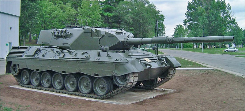 Canadian Army's Leopard 1A3 tank