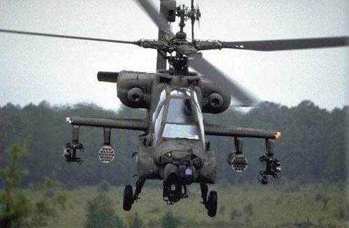 Apache helicopter