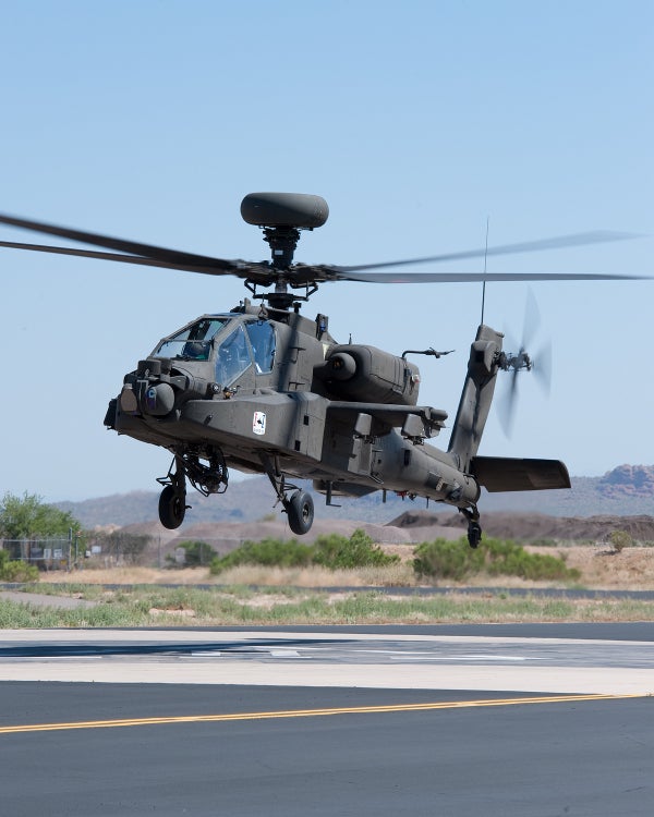 Apache helicopter