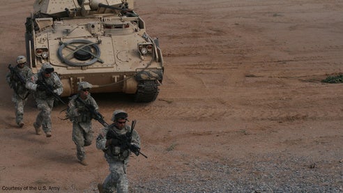 M2A3 Bradley vehicles